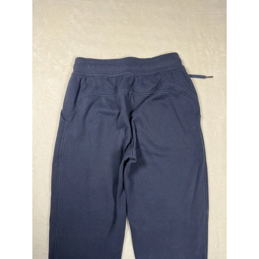 Lululemon Scuba High Rise Jogger Navy Blue Size 4 Drawstring Sweatpants - Picture 5 of 9